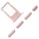 Iphone 6S Sim card tray & Side buttons Rose Gold obrázek produktu