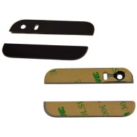 Rear metal glass cover for housing black obrázek produktu